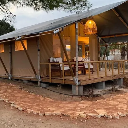 Luxusní stan African Safari Canvas Tent Sea View *