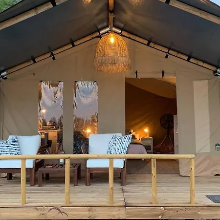 African Safari Canvas Tent Sea View *