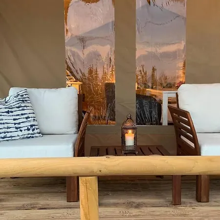 African Safari Canvas Tent Sea View خيمة فخمة *