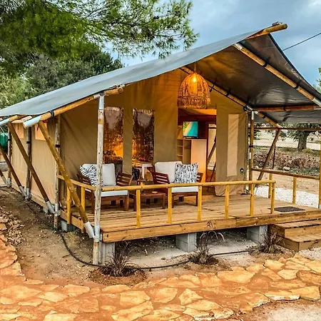 African Safari Canvas Tent Sea View * Kranidi