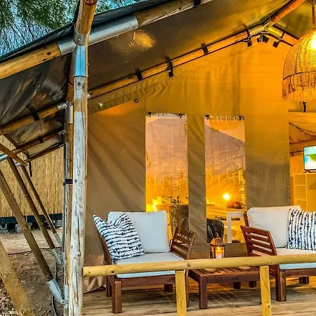 Luxury tent African Safari Canvas Tent Sea View Kranidi