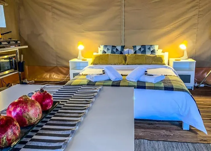 African Safari Canvas Tent Sea View Οργανωμένο κάμπινγκ *