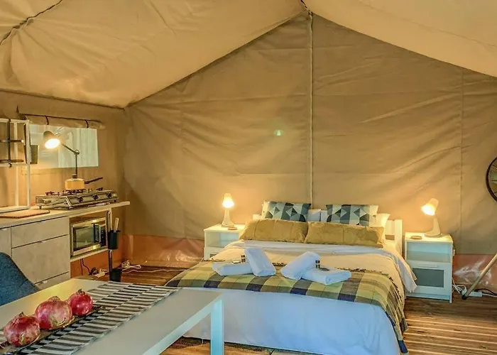 African Safari Canvas Tent Sea View *